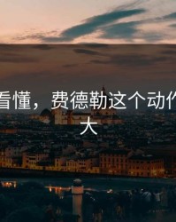 赛后才看懂，费德勒这个动作意义重大